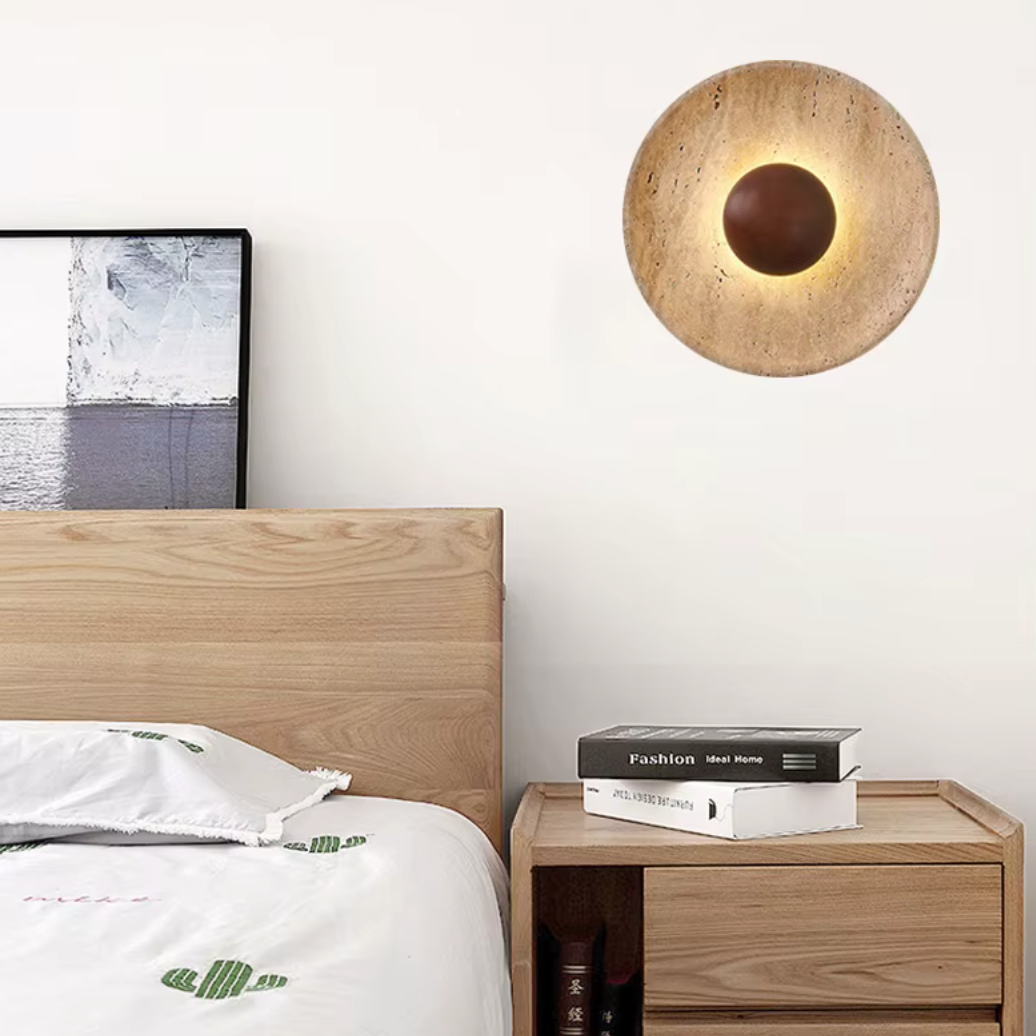 Applique murale bois naturel
