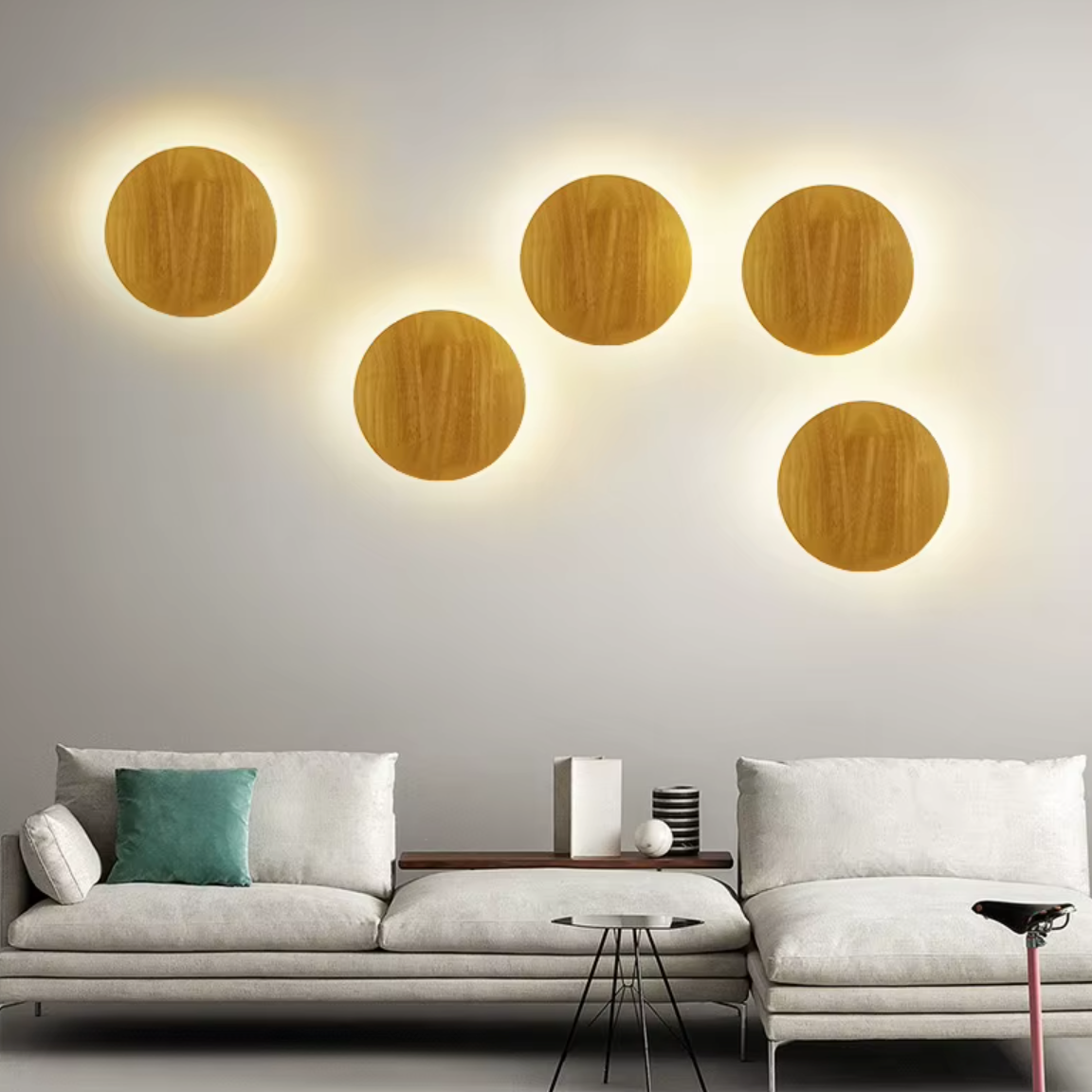 Applique murale design bois