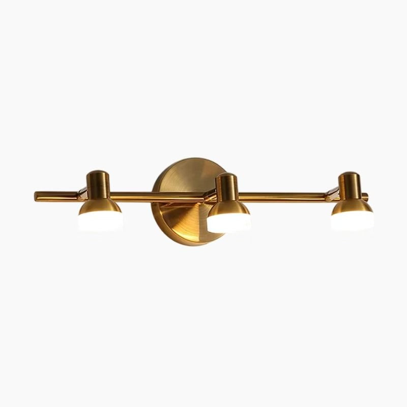 Applique murale laiton doré