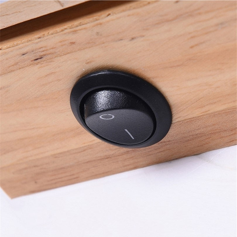 Applique murale bois articulée