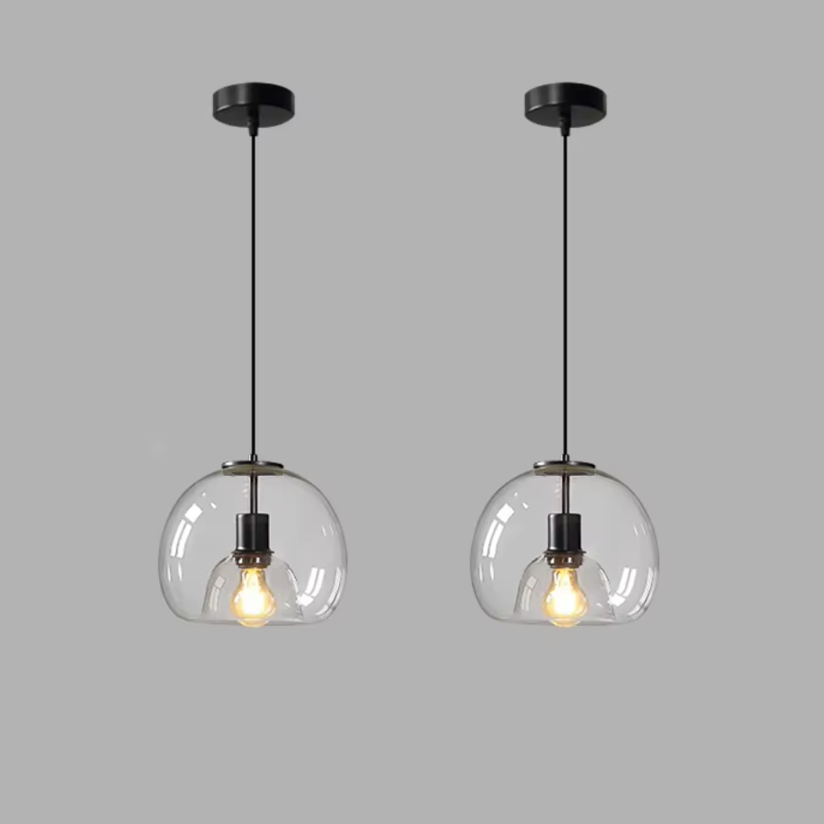 Lustre cuisine verre