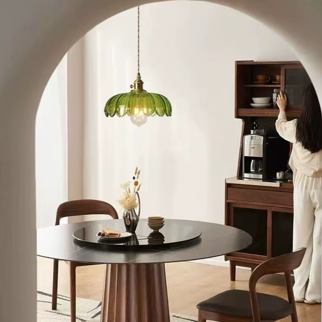 Lustre salon rustique