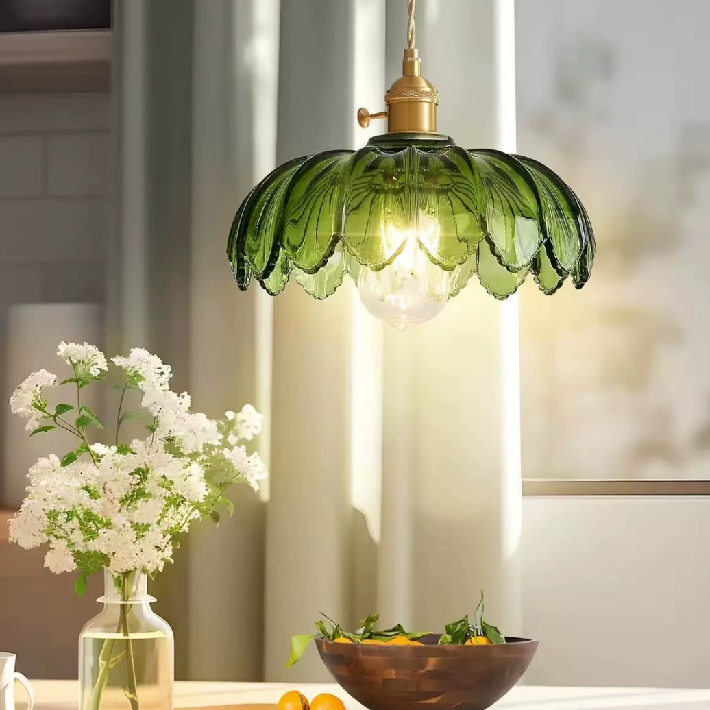 Lustre salon rustique