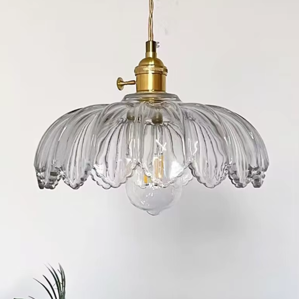 Lustre salon rustique
