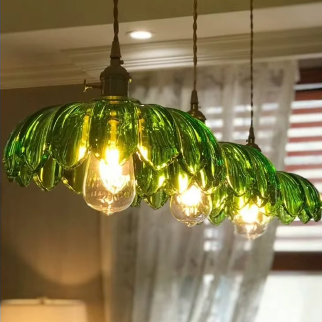 Lustre salon rustique