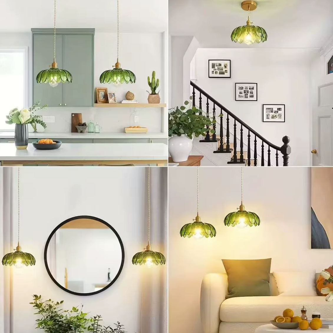 Lustre salon rustique
