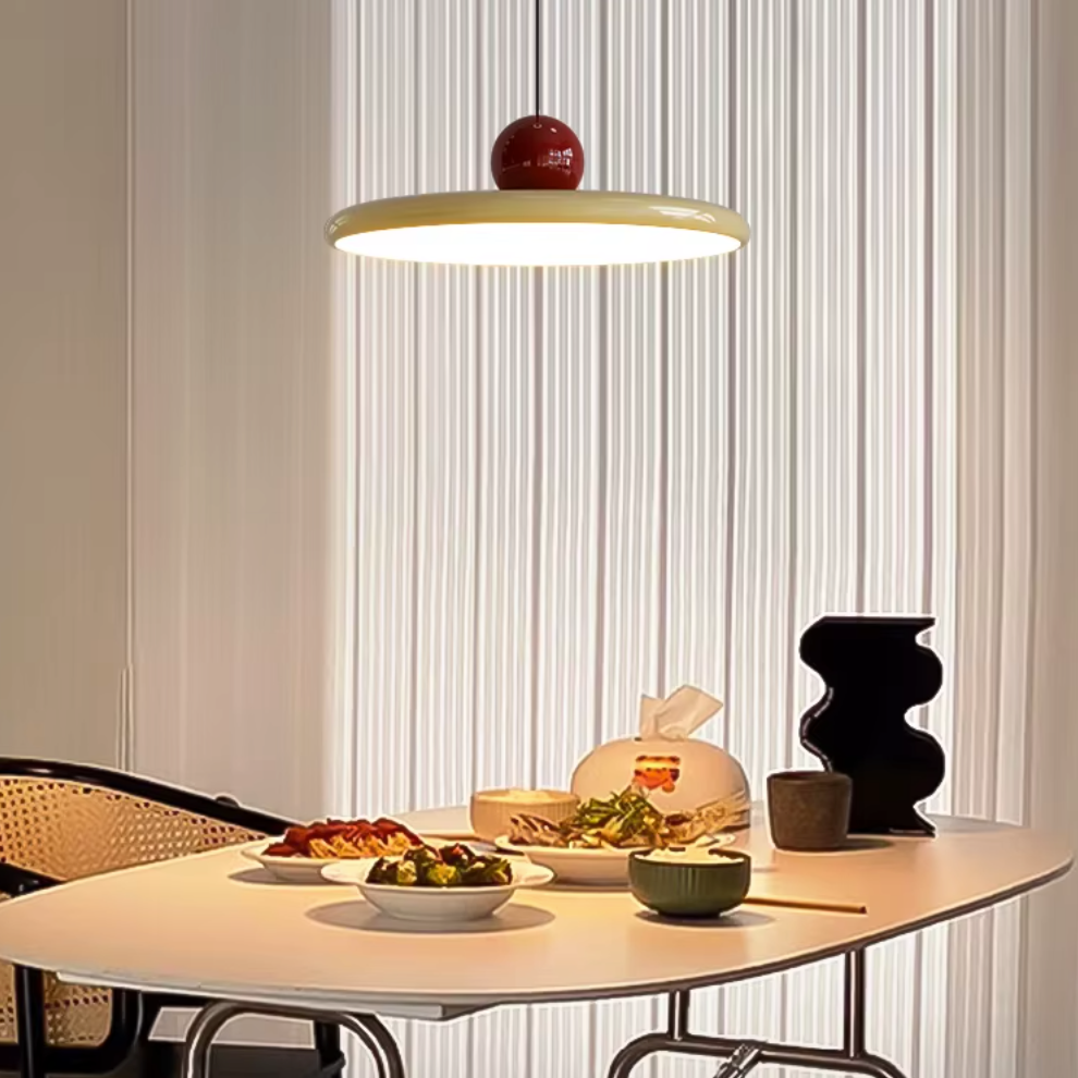 Lustre scandinave blanc