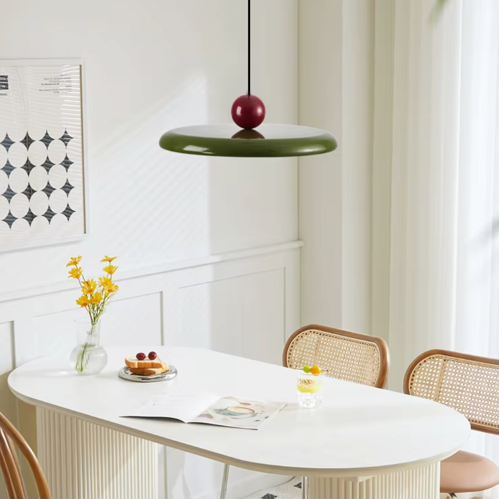 Lustre scandinave blanc