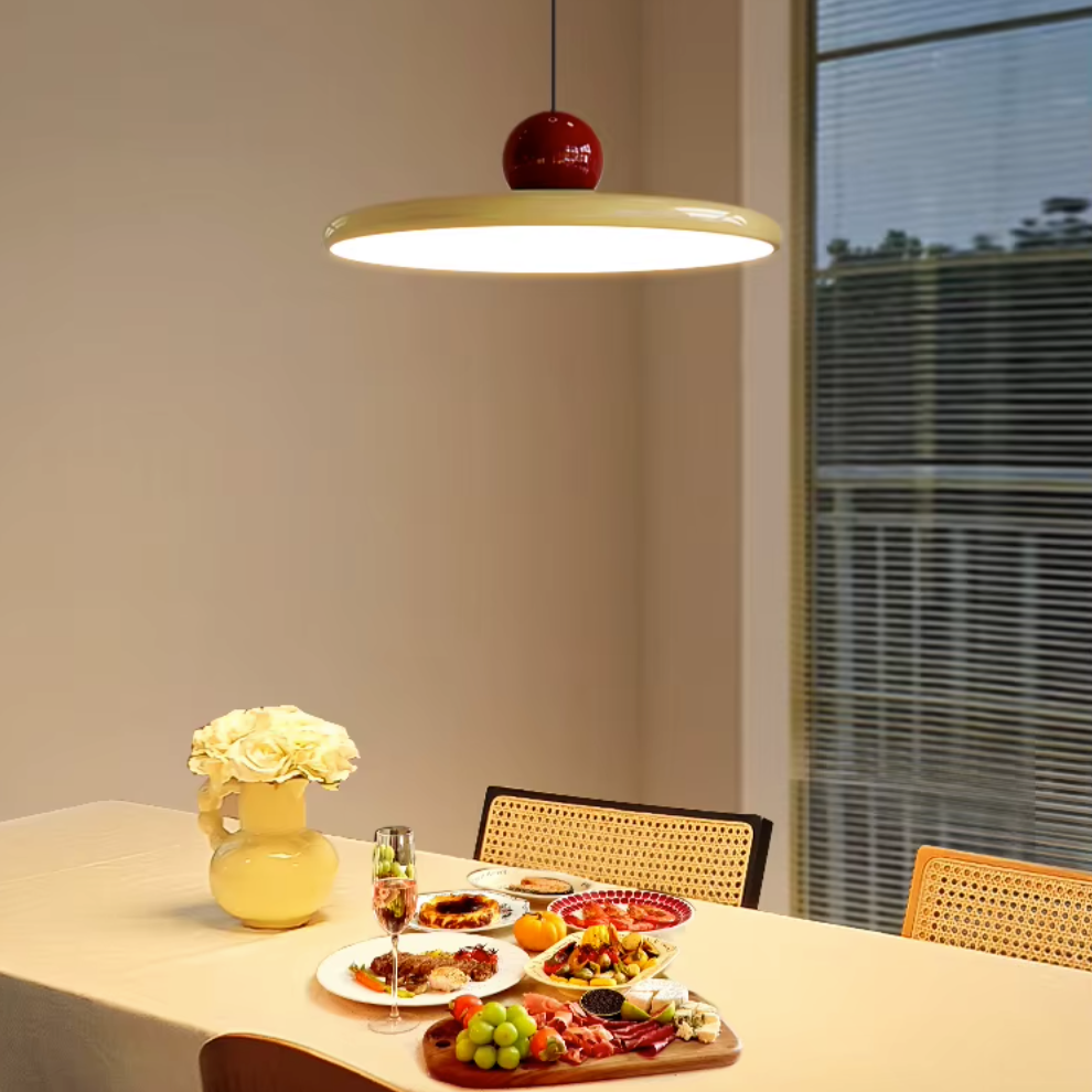 Lustre scandinave blanc
