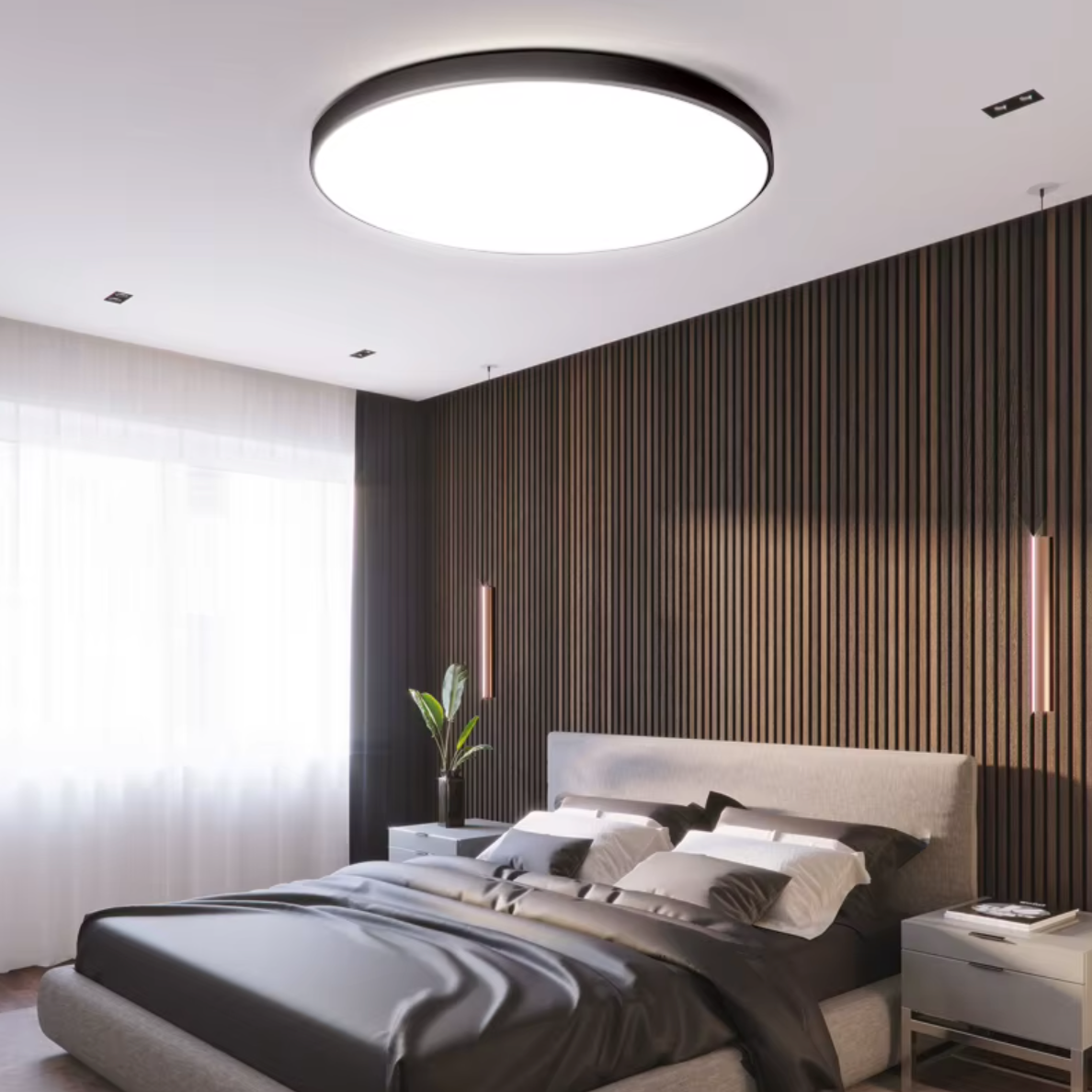 Plafonnier salle de bain LED design