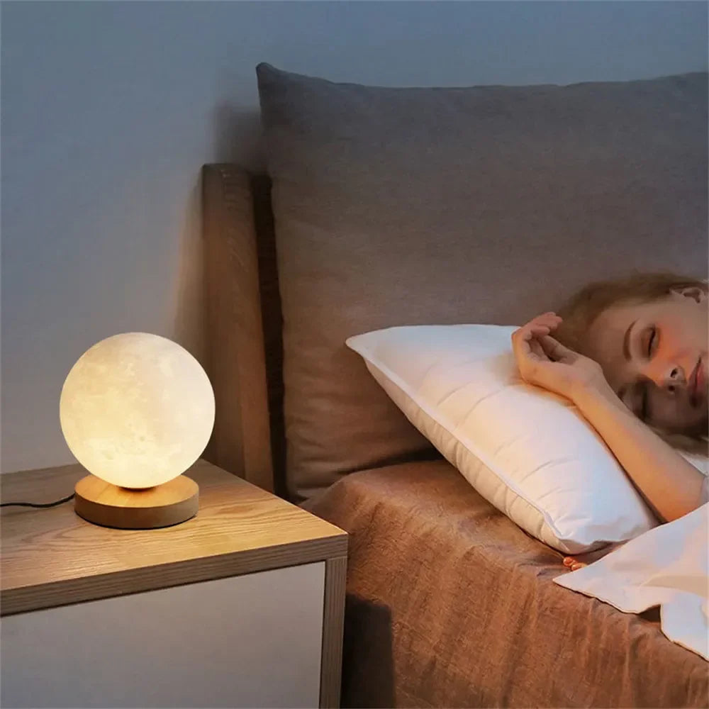 Lampe de chevet lune