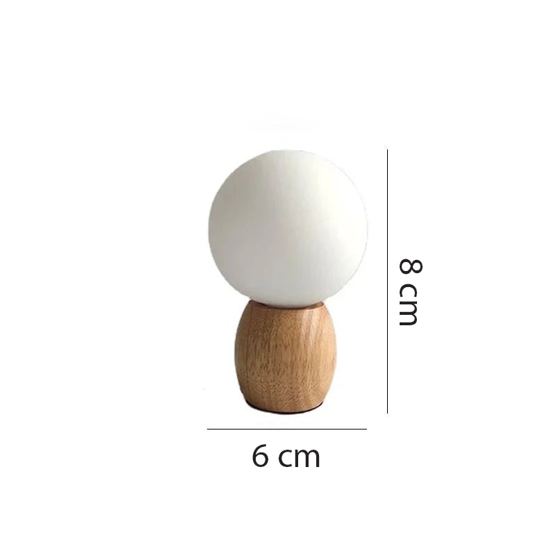Lampe De Chevet Bois Scandinave