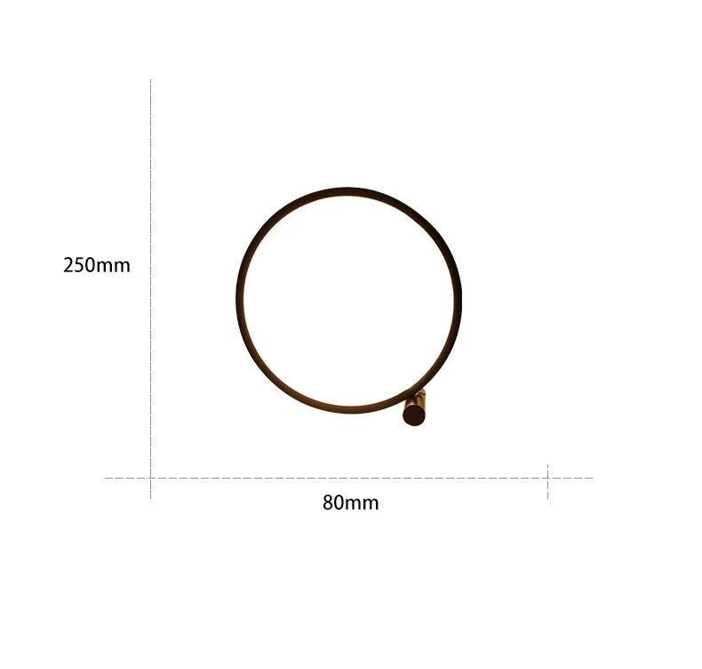 Lampe de Chevet Ronde Design
