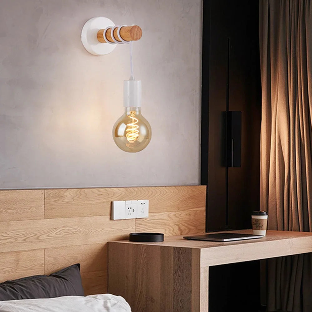 Applique Murale Bois Scandinave