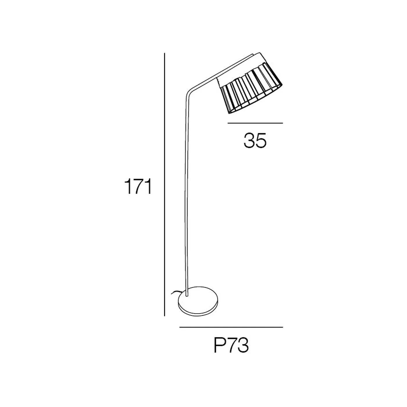 Lampe moderne sur pied
