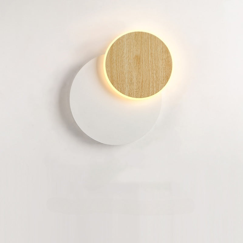 Applique murale bois led design
