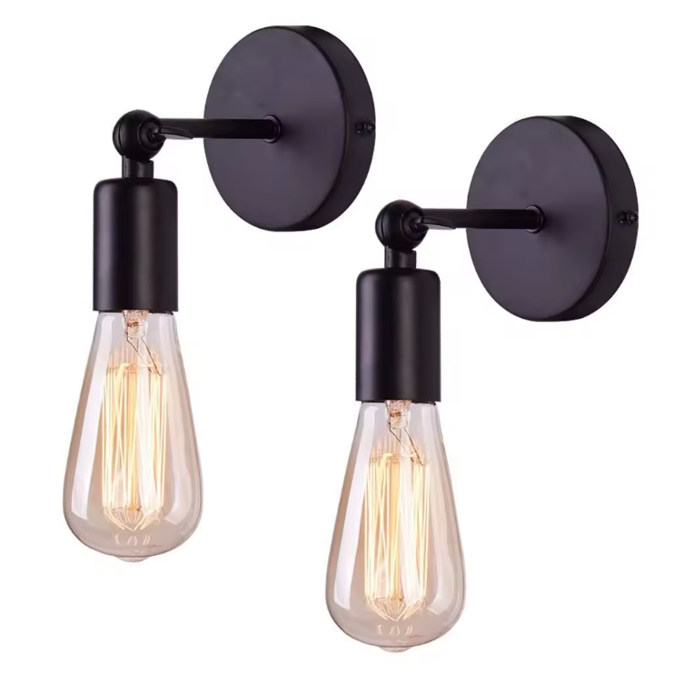 Applique Murale Salon Ampoule 2