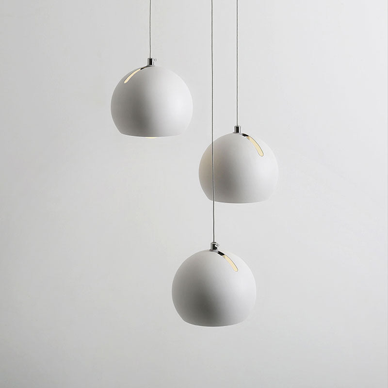 Lustre moderne blanc scandinave deco