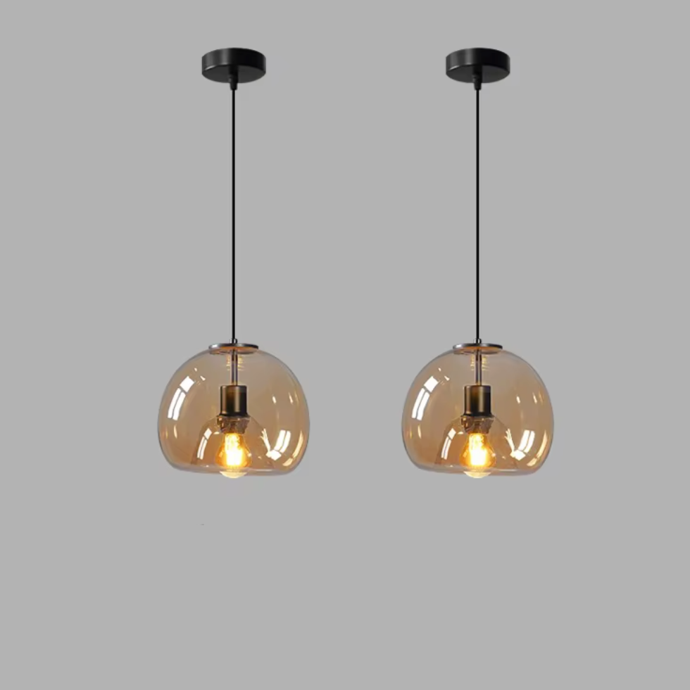 Lustre cuisine verre