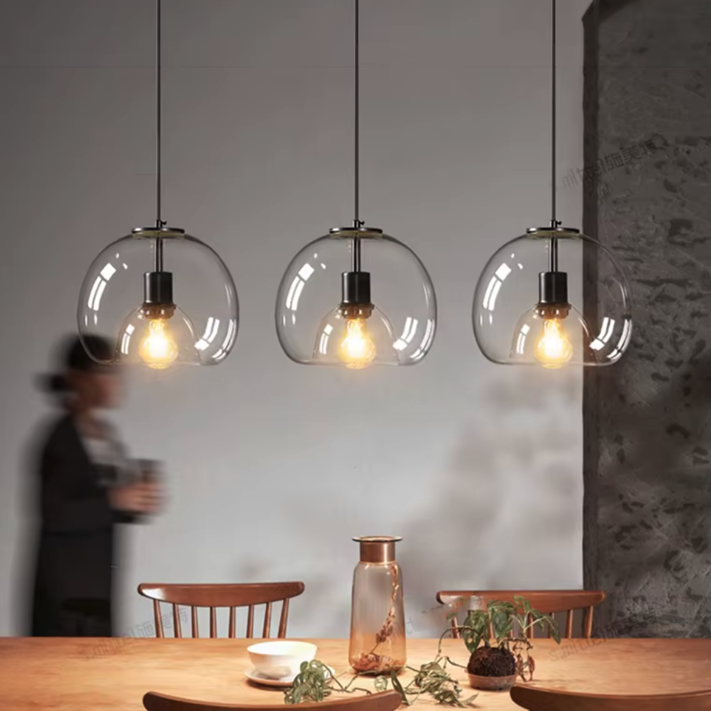Lustre cuisine verre