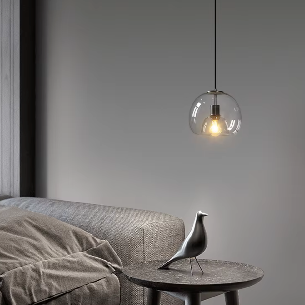 Lustre cuisine verre