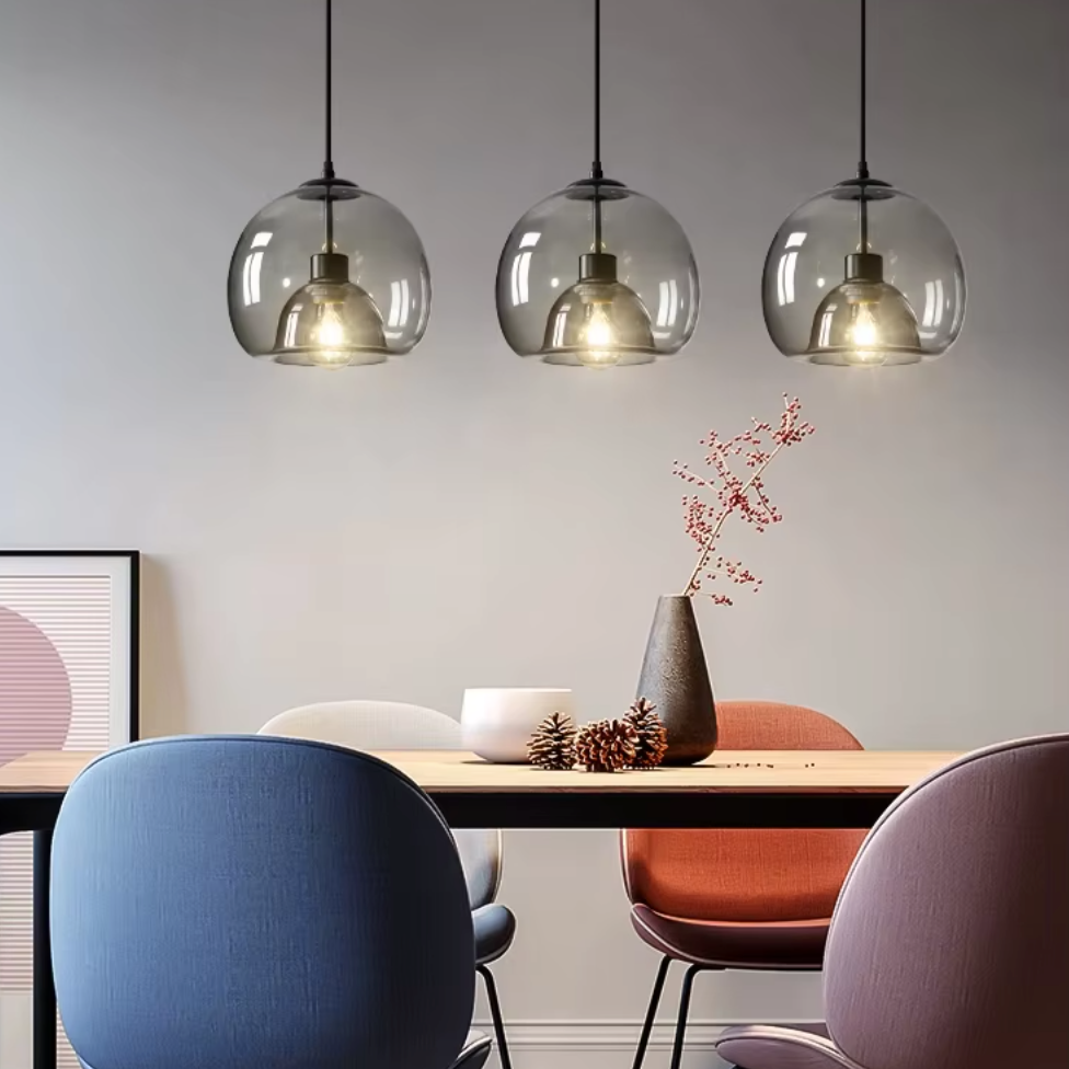 Lustre cuisine verre