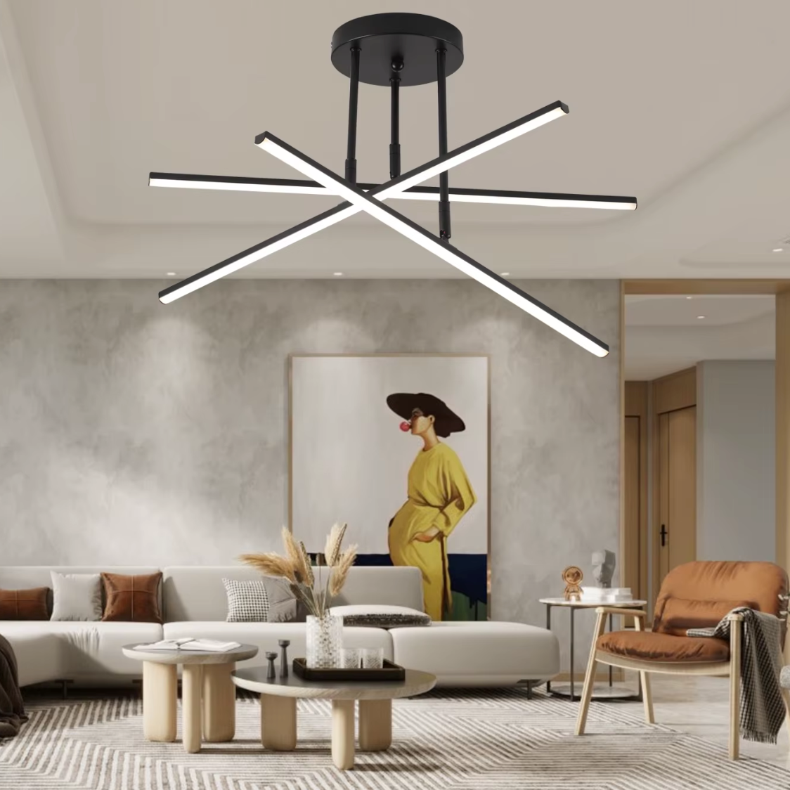 Lustre moderne de salon