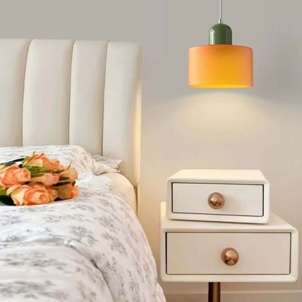 Lustre moderne en verre
