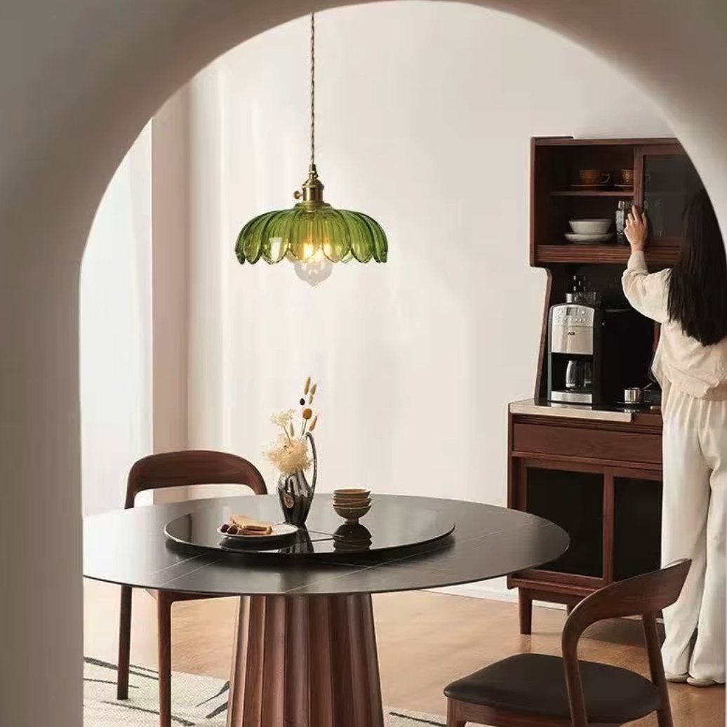 Lustre salon rustique