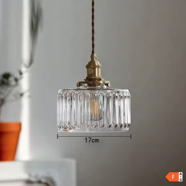 Lustre salon rustique