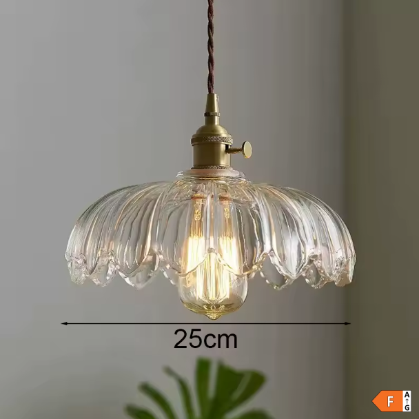 Lustre salon rustique