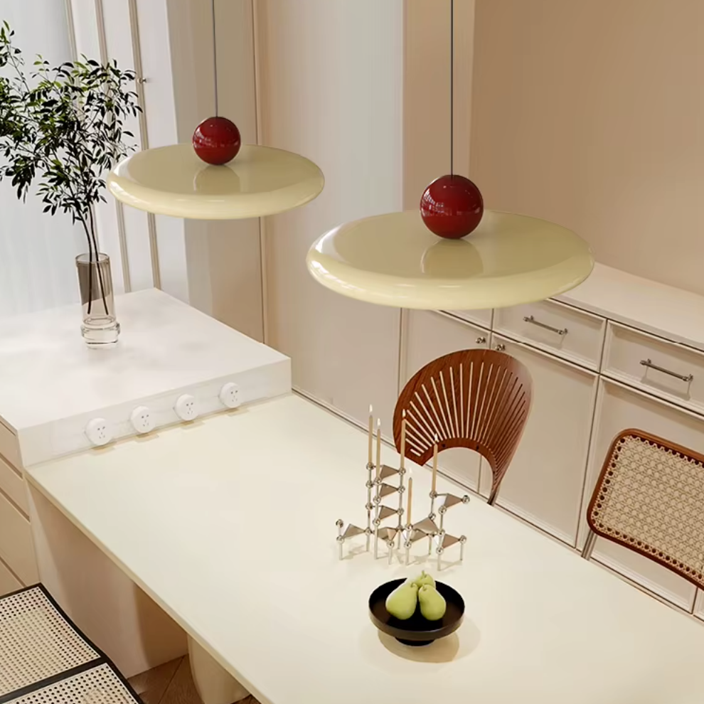 Lustre scandinave blanc
