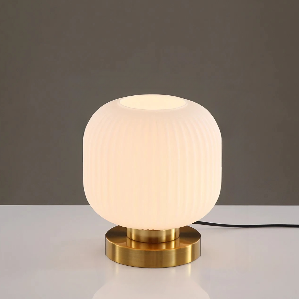 Lampe de chevet verre