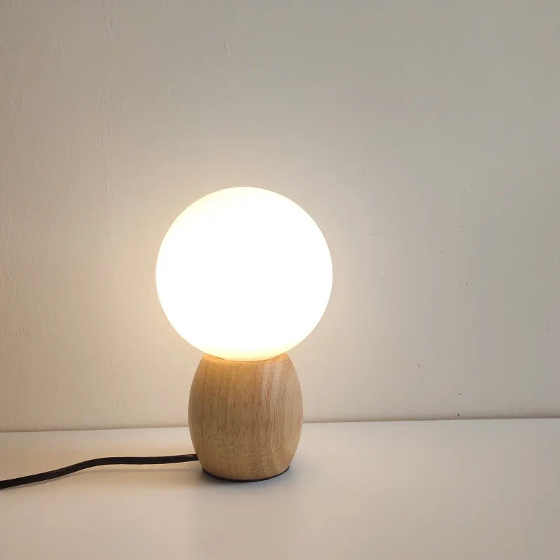 Lampe De Chevet Bois Scandinave