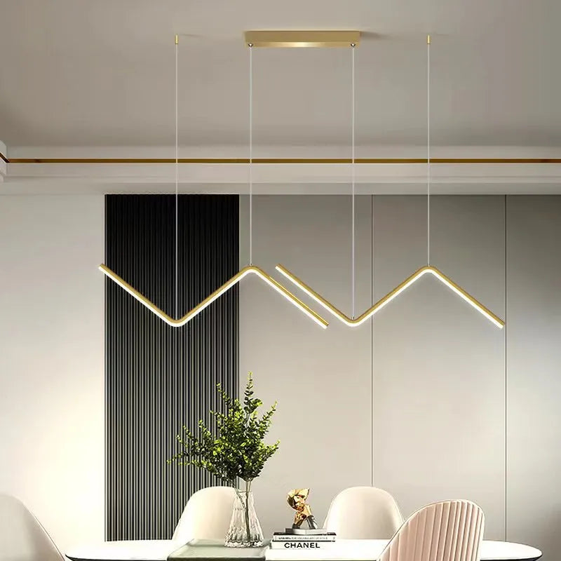 Lustre design noir