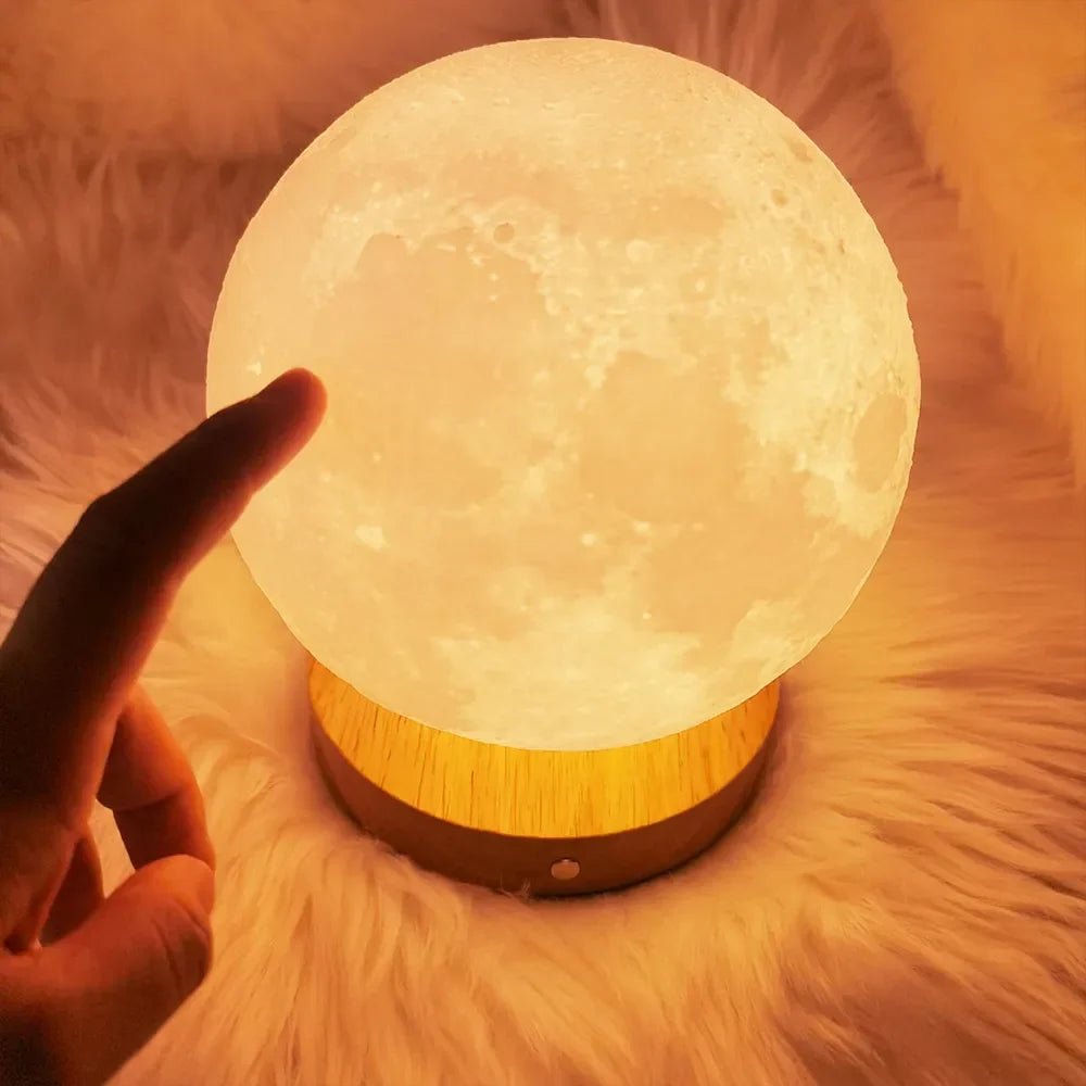 Lampe de chevet lune