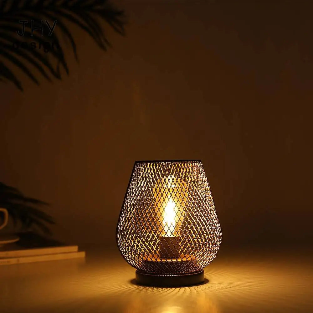 Lampe de chevet industriel