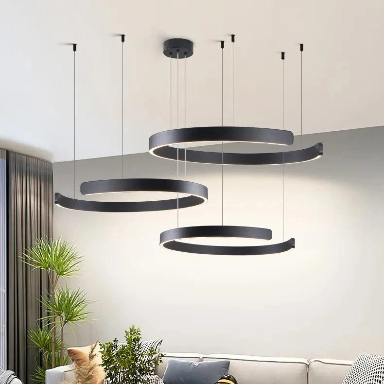 Suspension design noire